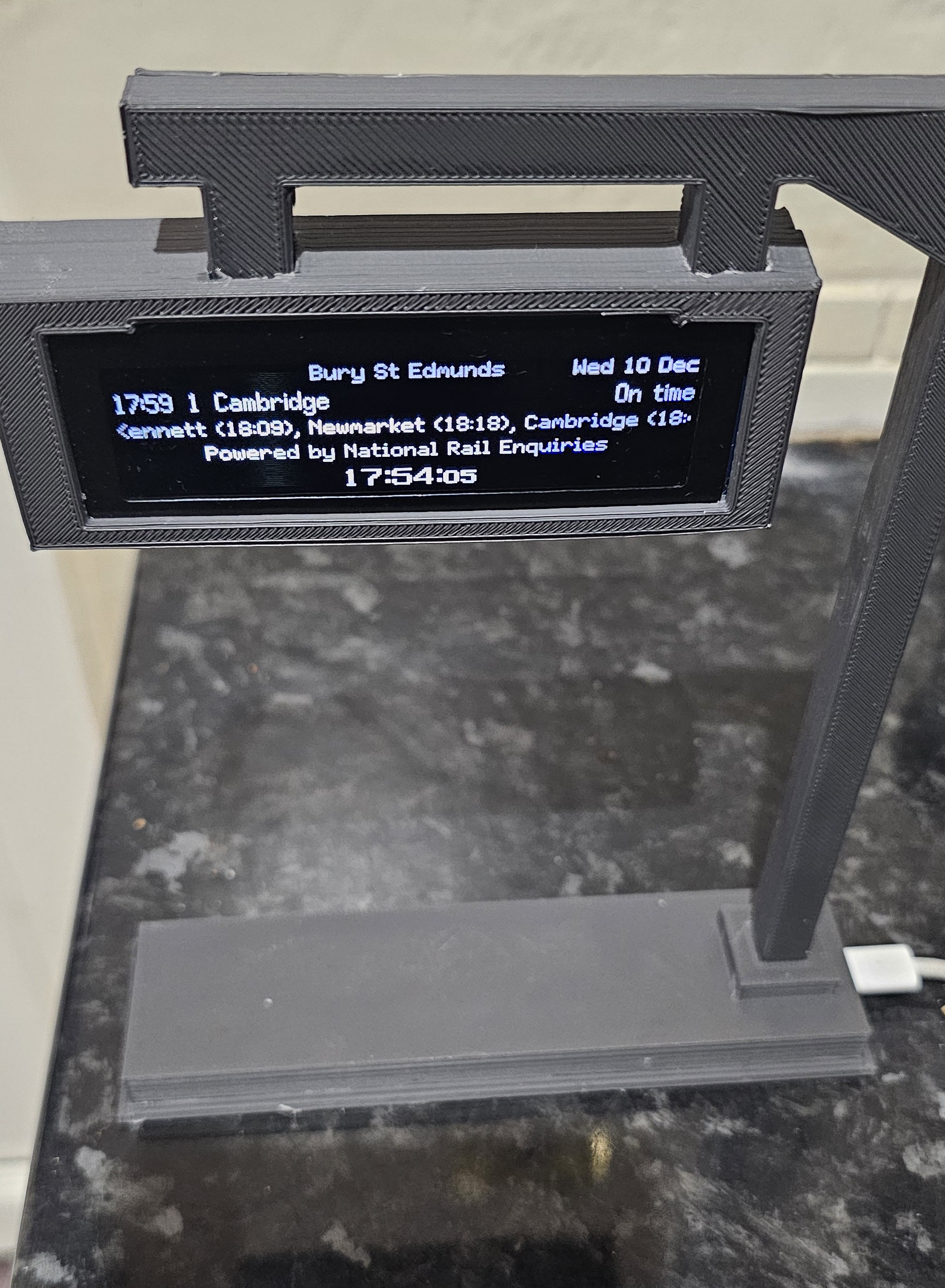 Live Departure Board